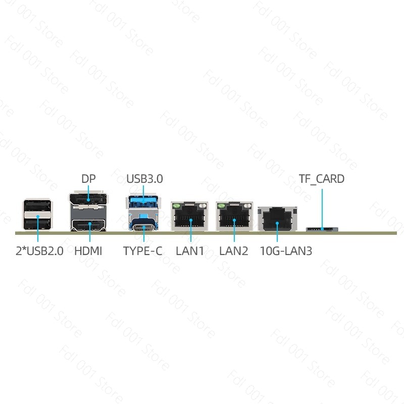 Mini Itx Dual 2.5G Nas Motherboard - N100 마더보드 듀얼 2.5G 10G SFP