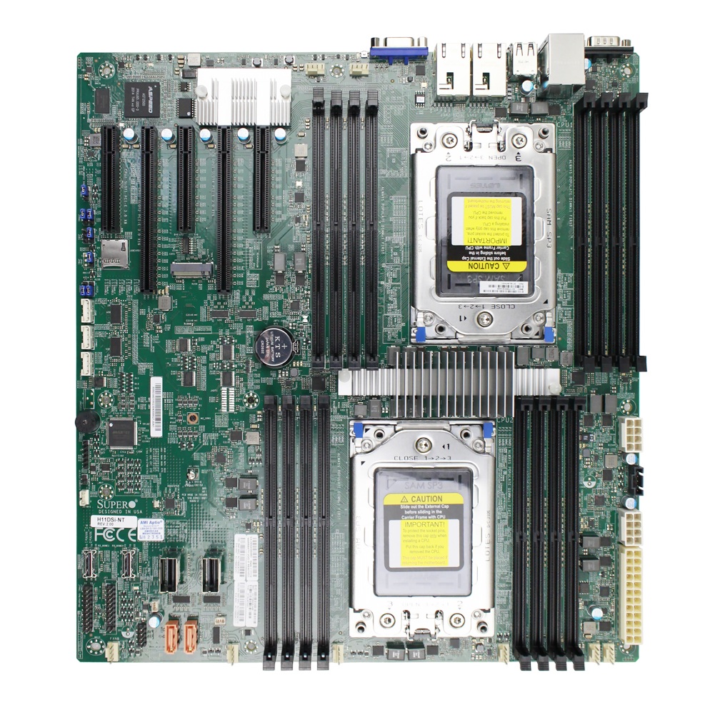 콤보 박스 Supermic H11DSi-NT 마더보드  - Dual Socket Sp3 Epyc Motherboard 리뷰 및 가격