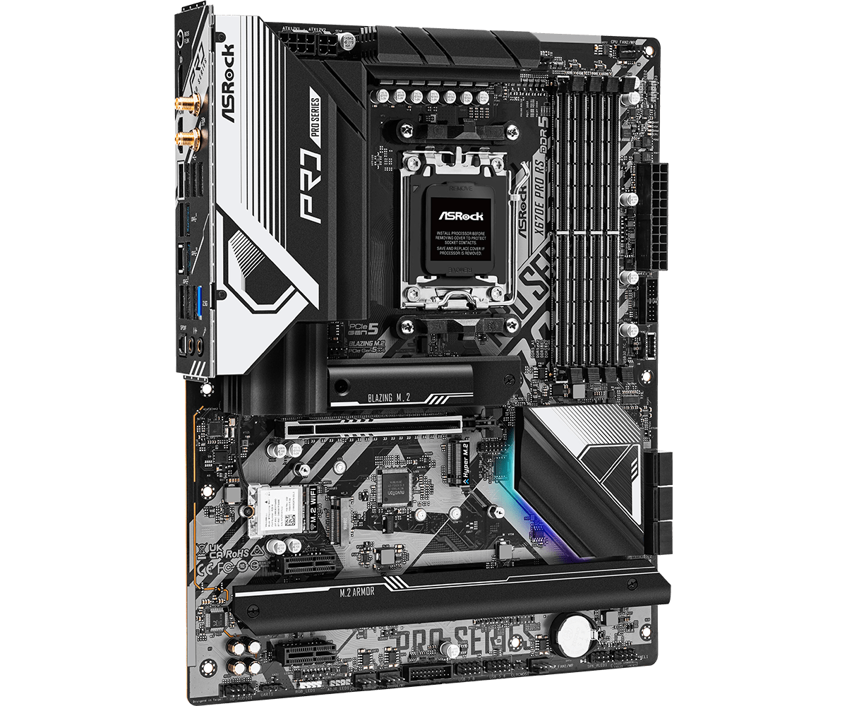 ASROCK X670E Pro RS 마더보드는 AMD  - X870E Atx Motherboard 리뷰 및 가격